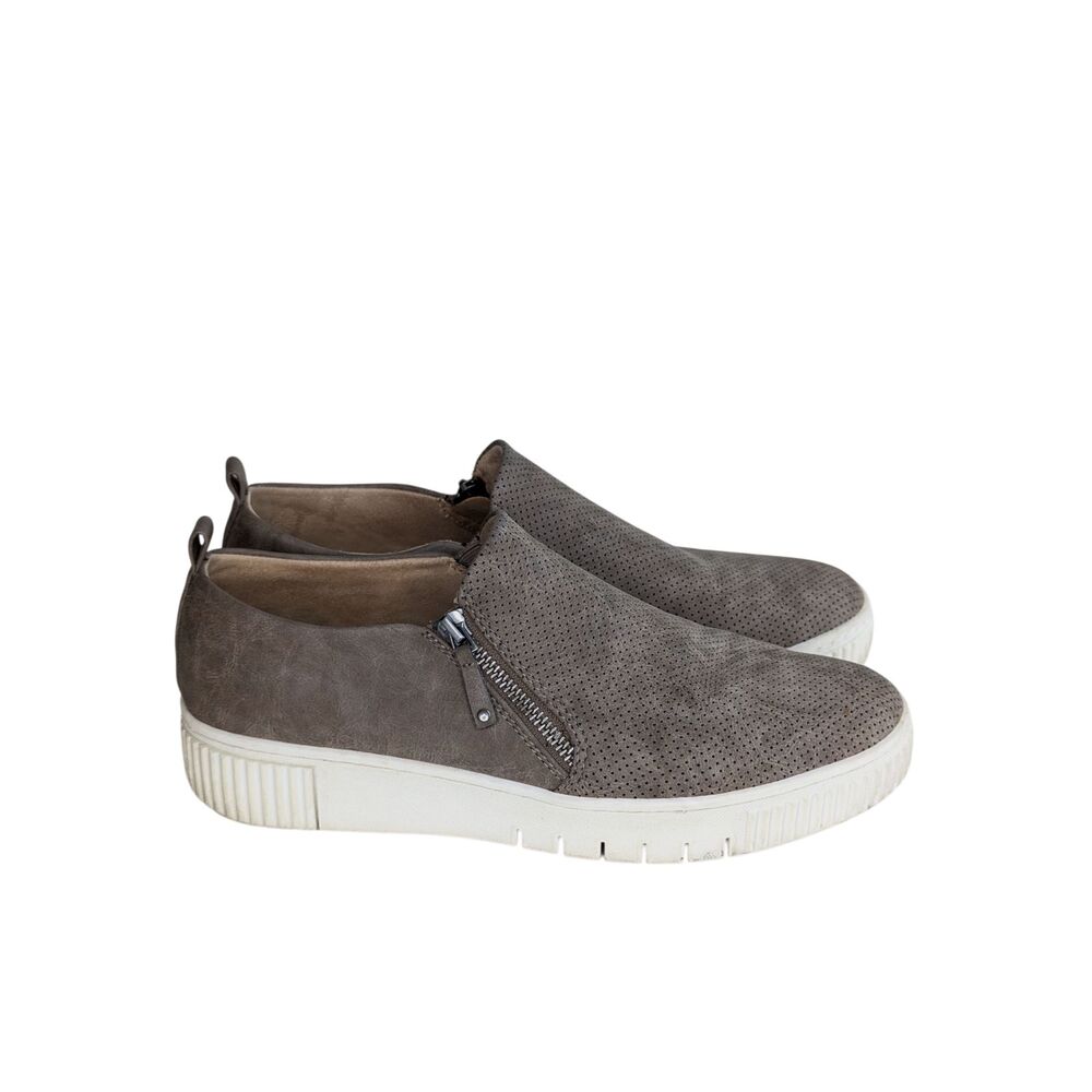 SOUL Naturalizer Turner Slip On Sneakers Wms 11 Casual Sporty Gray Memory Foam